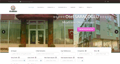 Desktop Screenshot of otelsaracoglu.com